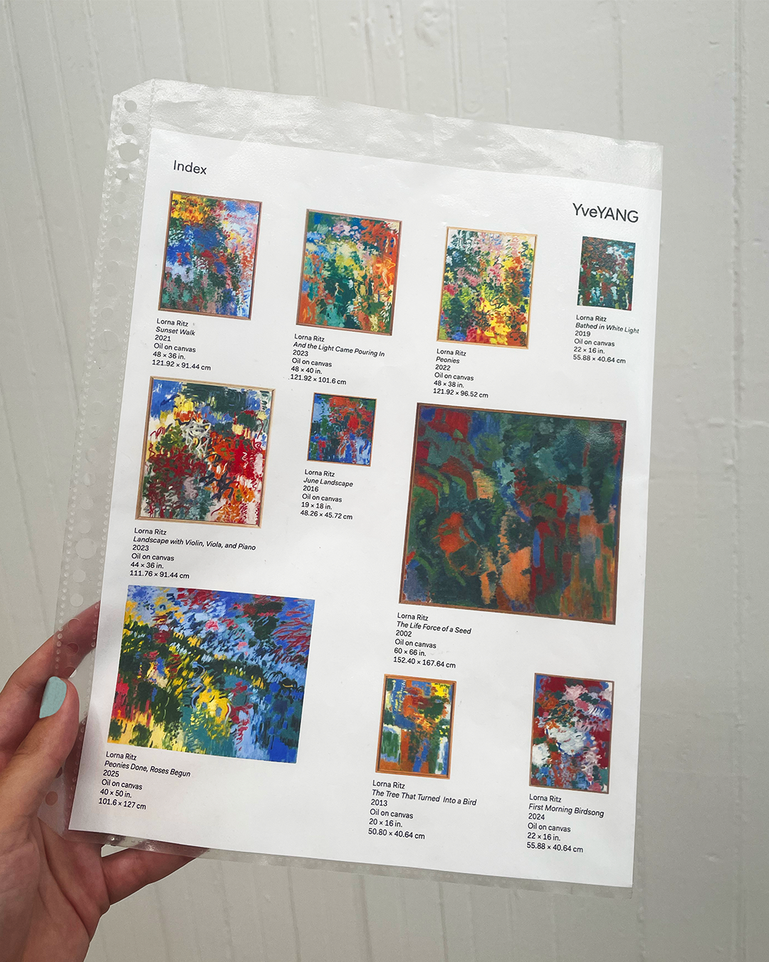 Lorna Ritz: Paintings